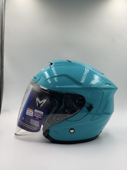 MHR NV Force Dual Visor Plain Solid Colour (SIRIM)